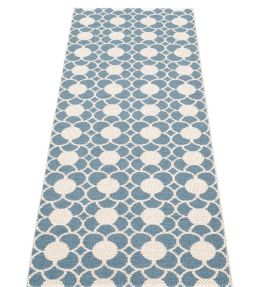Pappelina Anya Runner rug River Blue AN3R710 River Blue
