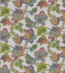 Anya Fabric by Travers Pink/Green