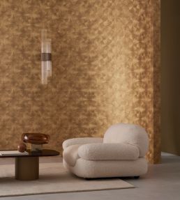 Aphelie Wallpaper by Casamance Argent