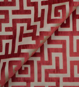 Apollon Fabric by Jim Thompson Carnelian