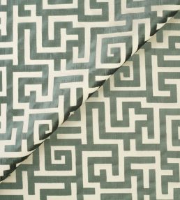 Apollon Fabric by Jim Thompson Forest Green