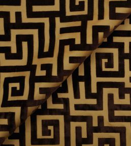 Apollon Fabric by Jim Thompson Golden Walnut