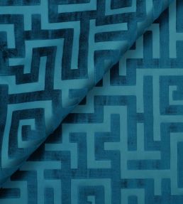 Apollon Fabric by Jim Thompson Peacock