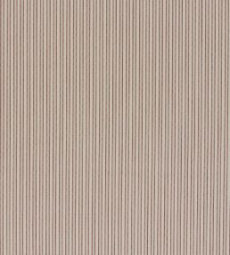 Apron Stripe Fabric by Zoffany Chalk/Tuscan Pink