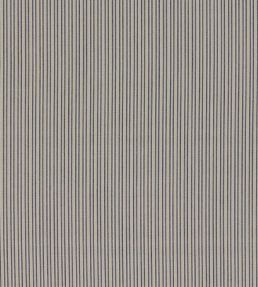 Apron Stripe Fabric by Zoffany Stone/Denim