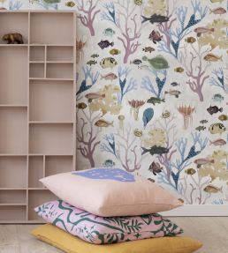 Aquarium Wallpaper by Rebel Walls Pastel