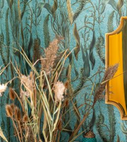 Aquatic Plants Wallpaper by MINDTHEGAP Grey