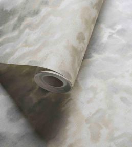 Aqueous Wallpaper by Clarke & Clarke Natural