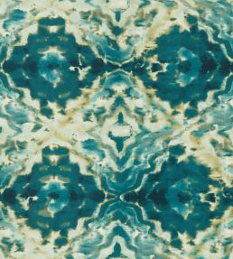 Aqueous Wallpaper by Clarke & Clarke Teal