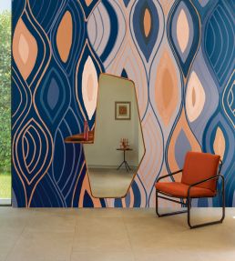 Arabesque Mural by Elitis A Cordes Deployees