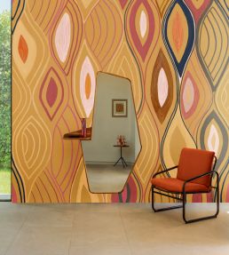 Arabesque Mural by Elitis Faire Jaillir L'exuberance