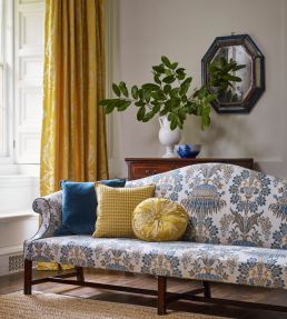 Arabesque Silk Fabric by Zoffany Tigers Eye