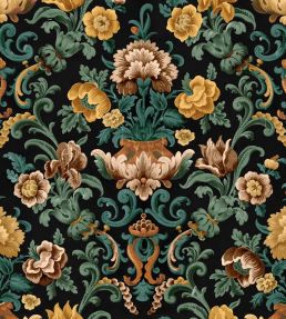 Aranjuez Damask Wallpaper by Coordonne Onyx