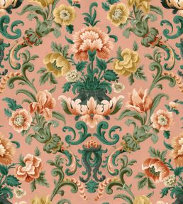 Aranjuez Damask Wallpaper by Coordonne Peach
