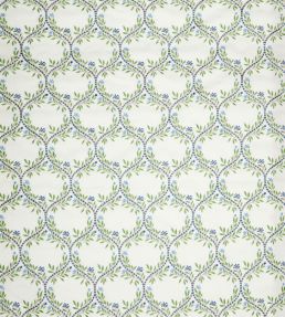 Arber Fabric by Nina Campbell Blue