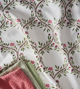 Arber Fabric by Nina Campbell Blue/Red