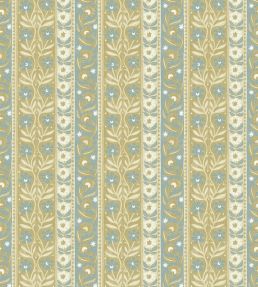 Arber Stripe Wallpaper by Josephine Munsey Yellow and Aqua