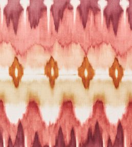 Arbor Ikat Fabric by Travers Pink