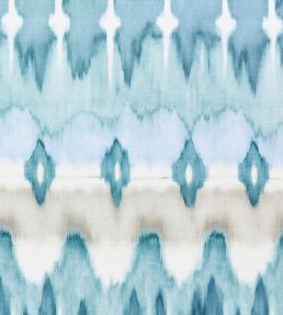 Arbor Ikat Fabric by Travers Light Blue