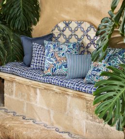 Arbor in Penhurst Fabric by Liberty Lapis