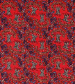 Arborescences Fabric by Casal Rouge Andrinople