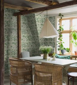 Arboretum Wallpaper by Borastapeter Green