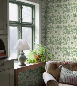 Arboretum Wallpaper by Borastapeter Green