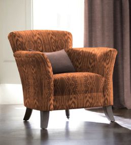 Arbre Fabric by Arley House Burnt Orange