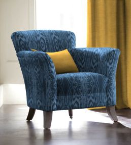 Arbre Fabric by Arley House Cobalt