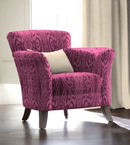 Arbre Fabric by Arley House Fuchsia