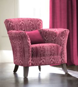 Arbre Fabric by Arley House Magenta