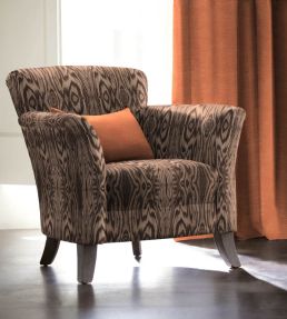 Arbre Fabric by Arley House Mahogany