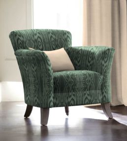 Arbre Fabric by Arley House Mallard Green
