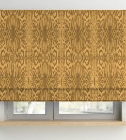 Arbre Fabric by Arley House Mustard