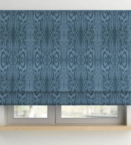 Arbre Fabric by Arley House Steel Blue