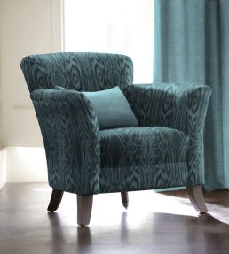 Arbre Fabric by Arley House Teal