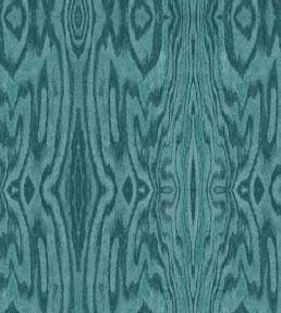Arbre Fabric by Arley House Turquoise