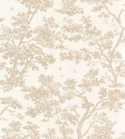Arbre Wallpaper by Casadeco Beige Lin