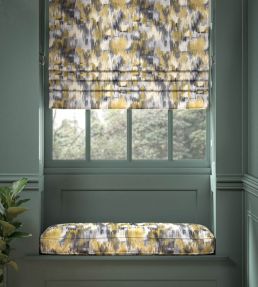 Arcadia Fabric by Warwick Charcoal