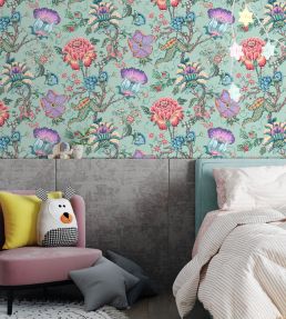 Arcadia Wallpaper by Woodchip & Magnolia Mint