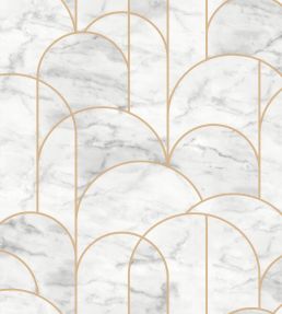 Arch Wallpaper by Borastapeter Seal Grey