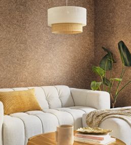 Archipel Wallpaper by Caselio Marron