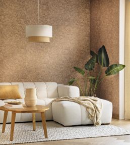 Archipel Wallpaper by Caselio Marron