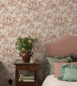 Archive Flower Wallpaper by Borastapeter Sunstone