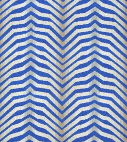 Arcure Epingle Fabric by Schumacher Cobalt