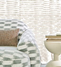 Ardoza Fabric by Camengo Moka