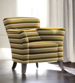 Arena Stripe Fabric by Arley House Argan