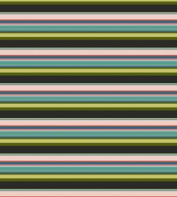 Arena Stripe Fabric by Arley House Coral
