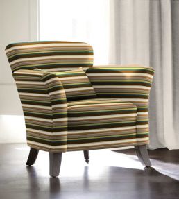 Arena Stripe Fabric by Arley House Silt