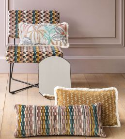 Arenal Fabric by Camengo Indigo